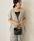 【アメリカンホリック/AMERICAN HOLIC】のフレンチスリーブVネックニットカーディガン Gray Mixture|ID: prp329100004588867 ipo3291000000032554052