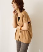 【アメリカンホリック/AMERICAN HOLIC】のフレンチスリーブVネックニットカーディガン Camel|ID: prp329100004588867 ipo3291000000032554054