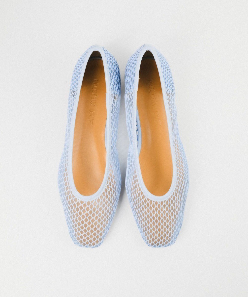 【ボントレ/BONTRE】の【PRECIEUX JOUET/プレシュウジュエ】メッシュインチュールパンプス/029PJ インテリア・キッズ・メンズ・レディースファッション・服の通販 founy(ファニー) 　ファッション　Fashion　レディースファッション　Ladies' Fashion Online　チュール　Tulle　メッシュ　Mesh　再入荷　Restock/Back In Stock/Re Arrival　夏　Summer　春　Spring　S/S・春夏　Ss・Spring/Summer　ライトブルー|ID: prp329100004588921 ipo3291000000032671797