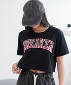 【ウィゴー/WEGO】のロゴパッチショートT ブラック|ID: prp329100004588934 ipo3291000000032672948