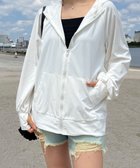 【ウィゴー/WEGO】の【UVカット/吸水速乾】ラッシュガードパーカー ホワイト|ID: prp329100004588945 ipo3291000000032555022
