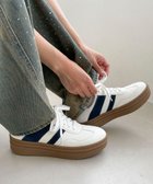 【ウィゴー/WEGO】のローテクダブルラインスニーカー ホワイト|ID: prp329100004588953 ipo3291000000032672155