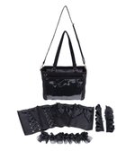 【ウィゴー/WEGO】の【痛バ&推し活グッズ】きらめきスーパーカスタム痛バッグS 人気、トレンドファッション・服の通販 founy(ファニー) ファッション Fashion レディースファッション Fashion for Women トップス・カットソー Cut & Sew Tops レディースパーカー・カジュアルフーディー Casual Hoodies & Sweatshirts バッグ Bags 軽量 Lightweight, Ultra Light サテン Satin, Glossy Fabric ショルダー Shoulder, Shoulder Strap スマホ Smartphone, Mobile Device 人気 Popular, Best Seller フリル Frill, Ruffle フロント Front, Front Design ポケット Pocket, Pocket Detail メッシュ Mesh, Net Fabric リボン Ribbon, Bow 夏 Summer 2025年 2025 2025春夏・S/S Spring/Summer 2025 SS25 thumbnail ブラック|ID: prp329100004588964 ipo3291000000032672241