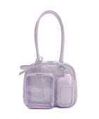 【ウィゴー/WEGO】の【痛バ&推し活グッズ】きらふわぬい痛ボストンバッグ ライトパープル|ID: prp329100004588969 ipo3291000000032555230