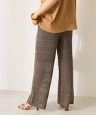 【アメリカンホリック/AMERICAN HOLIC】のレース編みニットパンツ Charcoal Gray|ID: prp329100004588977 ipo3291000000032555282