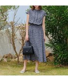 【ティアクラッセ/Tiaclasse】の【洗える】花柄フレンチスリーブワンピース ブルー|ID: prp329100004588982 ipo3291000000032555340