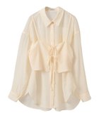 【アースミュージックアンドエコロジー/earth music&ecology】のSET2点シャツ+ビスチェ Ecru|ID: prp329100004589022 ipo3291000000033620150