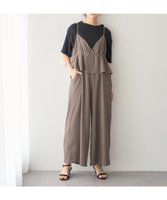 【アースミュージックアンドエコロジー/earth music&ecology】のペプラムロンパース 人気、トレンドファッション・服の通販 founy(ファニー) ファッション Fashion レディースファッション Fashion for Women ワンピース Dresses オールインワン・ワンピース Dresses and Jumpsuits サロペット&オールインワン Dungarees & Jumpsuit Styles おすすめ Recommended / Our Picks インナー Innerwear サロペット Overalls, Salopette シャーリング Shirring, Ruched ペプラム Peplum, Flared Hem ポケット Pocket, Pocket Detail ロンパース Romper, Jumpsuit 夏 Summer 春 Spring S/S・春夏 SS, Spring/Summer, Warm Season |ID:prp329100004589032
