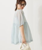 【アメリカンホリック/AMERICAN HOLIC】のシアーパフスリーブニットプルオーバー Light Blue|ID: prp329100004589046 ipo3291000000032555883