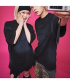 【ウィゴー/WEGO】の【ユニセックス着用ITEM】ダメージアップリケグラフィックT(SS) ブラック|ID: prp329100004589050 ipo3291000000032673119