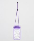 【ウィゴー/WEGO】の防滴スマホポーチC パープル|ID: prp329100004589075 ipo3291000000033434410