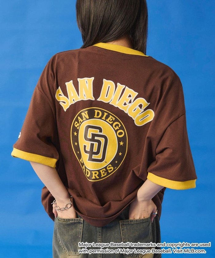 【ウィゴー/WEGO】の【ユニセックス着用ITEM】別注MLBリンガーグラフィックT(SS) インテリア・キッズ・メンズ・レディースファッション・服の通販 founy(ファニー) https://founy.com/ ファッション Fashion レディースファッション Ladies' Fashion Online トップス・カットソー Tops/Tshirt シャツ/ブラウス Shirts/Blouses ロング / Tシャツ T-Shirts カットソー Cut and Sewn 春 Spring カットソー Cut And Sew カーゴパンツ Cargo Pants グラフィック Graphic スポーツ Sports スマホ Smartphone トレンド Trend 人気 Popularity ハーフ Half 別注 Special Order 半袖 Short Sleeve ミニスカート Mini Skirt メンズ Mens ワイド Wide ワンポイント One Point S/S・春夏 Ss・Spring/Summer おすすめ Recommend 夏 Summer |ID: prp329100004589078 ipo3291000000032672760