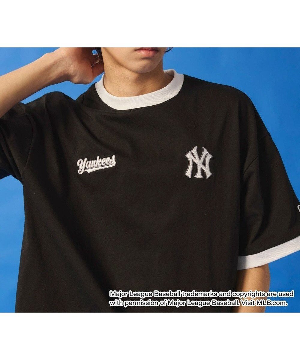 【ウィゴー/WEGO】の【ユニセックス着用ITEM】別注MLBリンガーグラフィックT(SS) インテリア・キッズ・メンズ・レディースファッション・服の通販 founy(ファニー) 　ファッション　Fashion　レディースファッション　Ladies' Fashion Online　トップス・カットソー　Tops/Tshirt　シャツ/ブラウス　Shirts/Blouses　ロング / Tシャツ　T-Shirts　カットソー　Cut and Sewn　春　Spring　カットソー　Cut And Sew　カーゴパンツ　Cargo Pants　グラフィック　Graphic　スポーツ　Sports　スマホ　Smartphone　トレンド　Trend　人気　Popularity　ハーフ　Half　別注　Special Order　半袖　Short Sleeve　ミニスカート　Mini Skirt　メンズ　Mens　ワイド　Wide　ワンポイント　One Point　S/S・春夏　Ss・Spring/Summer　おすすめ　Recommend　夏　Summer　ブラック|ID: prp329100004589078 ipo3291000000032672763