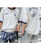【ウィゴー/WEGO】の【ユニセックス着用ITEM】別注MLBリンガーグラフィックT(SS) アッシュグレー|ID: prp329100004589078 ipo3291000000033648424
