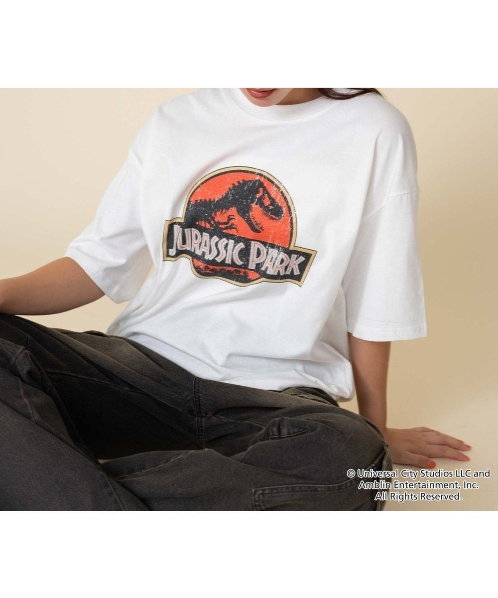 【ウィゴー/WEGO】の【ユニセックス着用ITEM/SMLサイズ展開】JURASSIC PARKグラフィックT(S) 人気、トレンドファッション・服の通販 founy(ファニー) 　ファッション　Fashion　レディースファッション　Ladies' Fashion Online　トップス・カットソー　Tops/Tshirt　シャツ/ブラウス　Shirts/Blouses　ロング / Tシャツ　T-Shirts　カットソー　Cut and Sewn　ヴィンテージ　Vintage　春　Spring　カットソー　Cut And Sew　カーゴパンツ　Cargo Pants　グラフィック　Graphic　今季　This Season　スマホ　Smartphone　デニム　Denim　ビッグ　Big　ビンテージ　Vintage　フロント　Front　プリント　Print　半袖　Short Sleeve　ルーズ　Loose　S/S・春夏　Ss・Spring/Summer　再入荷　Restock/Back In Stock/Re Arrival　おすすめ　Recommend　夏　Summer　 other-1|ID: prp329100004589087 ipo3291000000032672790