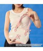 【ウィゴー/WEGO】の別注MLBエナメルボストンバッグ ホワイト|ID: prp329100004589102 ipo3291000000032672854