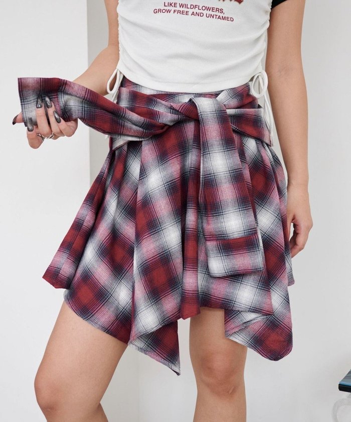 【ウィゴー/WEGO】のチェックシャツイレヘムミニスカート インテリア・キッズ・メンズ・レディースファッション・服の通販 founy(ファニー) https://founy.com/ ファッション Fashion レディースファッション Ladies' Fashion Online スカート Skirt ミニスカート Mini Skirts アシンメトリー Asymmetry 春 Spring 秋 Autumn/Fall ショート Short スポーティ Sporty スマホ Smartphone チェック Check デニム Denim ラップ Wrap レース Race 冬 Winter S/S・春夏 Ss・Spring/Summer おすすめ Recommend 夏 Summer |ID: prp329100004589110 ipo3291000000032672888