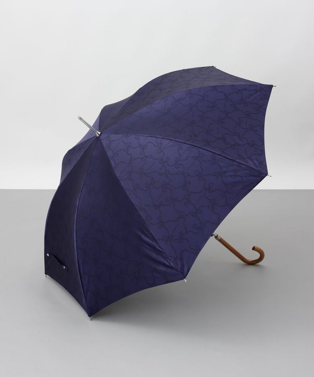 【アウロラ/AURORA】の【 NINA RICCI(ニナ リッチ)】リボン柄無地ジャガード雨傘(長傘) 人気、トレンドファッション・服の通販 founy(ファニー) ファッション Fashion レディースファッション Fashion for Women レイングッズ・傘・晴雨兼用傘 Umbrellas & Rain Gear シンプル Simple, Minimal フランス France, French ランダム Random, Irregular リボン Ribbon, Bow エレガント 上品 Elegant 傘 Umbrella, Parasol 無地 Plain, Solid Color other-1|ID: prp329100004589125 ipo3291000000034271412