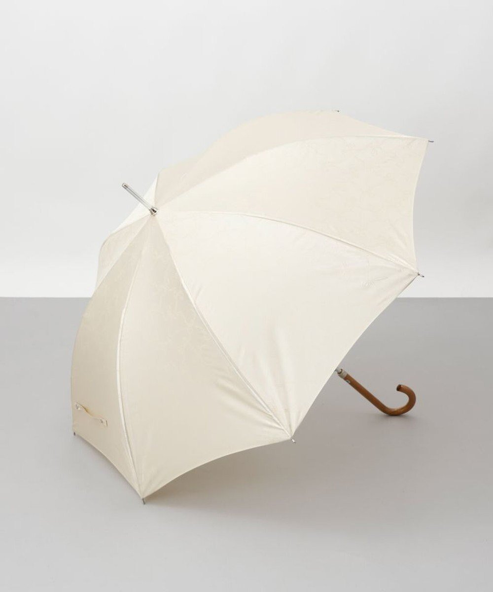 【アウロラ/AURORA】の【 NINA RICCI(ニナ リッチ)】リボン柄無地ジャガード雨傘(長傘) インテリア・キッズ・メンズ・レディースファッション・服の通販 founy(ファニー) ファッション Fashion レディースファッション Fashion for Women レイングッズ・傘・晴雨兼用傘 Umbrellas & Rain Gear シンプル Simple, Minimal フランス France, French ランダム Random, Irregular リボン Ribbon, Bow エレガント 上品 Elegant 傘 Umbrella, Parasol 無地 Plain, Solid Color ライトベージュ|ID: prp329100004589125 ipo3291000000034271416