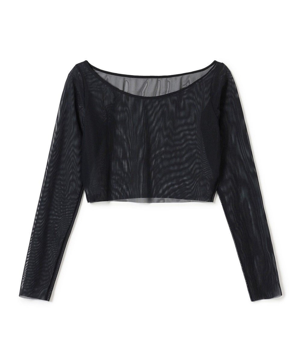 【チャコット/Chacott】のチュールショートトップ 人気、トレンドファッション・服の通販 founy(ファニー) 　ファッション　Fashion　レディースファッション　Fashion for Women　トップス・カットソー　Cut & Sew Tops　ショート　Short, Short Length　チュール　Tulip, Tulip Motif　 other-1|ID: prp329100004589128 ipo3291000000032719361