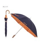 【ムーンバット/MOONBAT】のPOLO RALPH LAUREN 晴雨兼用日傘 長傘 ポロベアプリント/一級遮光 遮熱 UV ネイビー×オレンジ&ベアPt|ID: prp329100004589258 ipo3291000000032557667