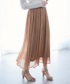 【イェッカ ヴェッカ/YECCA VECCA】のシャイニーサテンプリーツスカート Beige|ID: prp329100004589304 ipo3291000000033409831