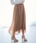 【イェッカ ヴェッカ/YECCA VECCA】のシャイニーサテンプリーツスカート Beige|ID: prp329100004589304 ipo3291000000033713294