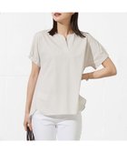 【ジェイ プレス/J.PRESS】の【接触冷感】プレーティングジャージー フレンチスリーブ カットソー グレージュ系|ID: prp329100004589360 ipo3291000000033688140