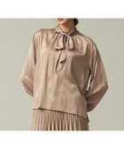 【ジェイプレスヨークストリート/J.PRESS YORK STREET】の【WOMEN】ボウタイブラウス ブラウン系|ID: prp329100004589409 ipo3291000000032559534