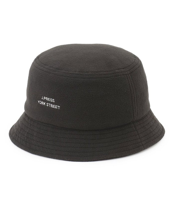 【ジェイプレスヨークストリート/J.PRESS YORK STREET】の【UNISEX】フリースロゴバケットハット インテリア・キッズ・メンズ・レディースファッション・服の通販 founy(ファニー) https://founy.com/ ファッション Fashion レディースファッション Ladies' Fashion Online 帽子 Hats ユニセックス Unisex 帽子 Hat |ID: prp329100004589485 ipo3291000000032560528