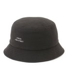 【ジェイプレスヨークストリート/J.PRESS YORK STREET】の【UNISEX】フリースロゴバケットハット ブラック系|ID: prp329100004589485 ipo3291000000032560529