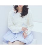 【アースミュージックアンドエコロジー/earth music&ecology】のフラワー刺繍カーディガン Ivory|ID: prp329100004589489 ipo3291000000033620077