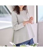 【エニー/ANY】の【洗濯機可】ミラノリブチュニック丈ニット ライトグレー|ID: prp329100004589569 ipo3291000000034201650