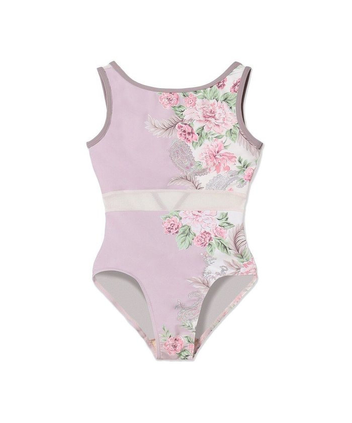 【チャコット/Chacott / KIDS】の【MAY NAGAHISA】ジュニア ノースリーブレオタード インテリア・キッズ・メンズ・レディースファッション・服の通販 founy(ファニー) https://founy.com/ ファッション Fashion キッズファッション Fashion for Kids カッティング Cutting Detail コンパクト Compact, Small Size チュール Tulip, Tulip Motif ノースリーブ Sleeveless, No-Sleeve プリント Print, Printed Pattern |ID: prp329100004589650 ipo3291000000033511091