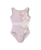 【チャコット/Chacott / KIDS】の【MAY NAGAHISA】ジュニア ノースリーブレオタード グレイッシュローズプリント|ID: prp329100004589650 ipo3291000000033511092