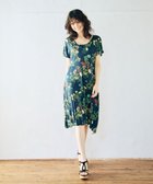 【三愛水着楽園/San-ai Resort】のショルダードレス3点セット 13L・15L 【Coral veil(コーラルヴェール)】 ネイビー|ID: prp329100004589668 ipo3291000000032563293