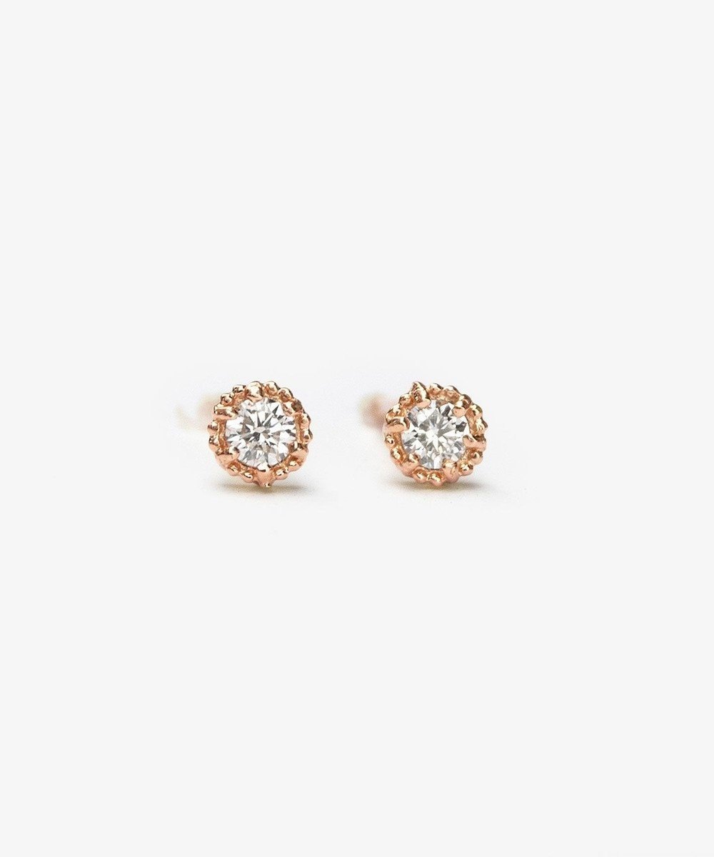 【トッカ/TOCCA】の【WEB限定】FLORA K18 DIAMOND K18 PIERCED EARRINGS K18 ダイヤモンド ピアス インテリア・キッズ・メンズ・レディースファッション・服の通販 founy(ファニー) 　ファッション　Fashion　レディースファッション　Ladies' Fashion Online　ジュエリー　Jewelry　リング　Rings　イヤリング　Earrings　アクセサリー　Accessories　アンティーク　Antique　シンプル　Simple　ダイヤモンド　Diamond　フェミニン　Feminine　フォルム　Form　ポーチ　Pouch　モダン　Modern　ラウンド　Round　再入荷　Restock/Back In Stock/Re Arrival　おすすめ　Recommend　ピンクゴールド系|ID: prp329100004589670 ipo3291000000032563308