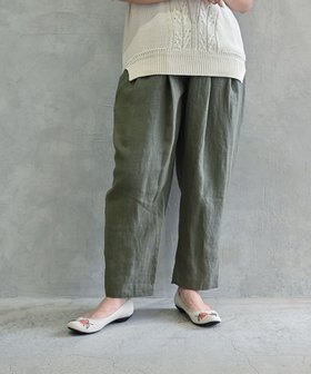 【ムーク/muuc】の〈高品質ベルギーリネン100%〉〈オンオフ着られる〉リネンイージーパンツ 人気、トレンドファッション・服の通販 founy(ファニー) ファッション Fashion レディースファッション Ladies' Fashion Online パンツ Pants キャンバス Canvas 手編み Hand Knitting パターン Pattern リネン Linen A/W・秋冬 Aw・Autumn/Winter・Fw・Fall-Winter S/S・春夏 Ss・Spring/Summer 再入荷 Restock/Back In Stock/Re Arrival 夏 Summer エレガント 上品 Elegant |ID:prp329100004589671