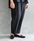 【ムーク/muuc】の〈高品質ベルギーリネン100%〉〈オンオフ着られる〉リネンイージーパンツ 人気、トレンドファッション・服の通販 founy(ファニー) ファッション Fashion レディースファッション Ladies' Fashion Online パンツ Pants キャンバス Canvas 手編み Hand Knitting パターン Pattern リネン Linen A/W・秋冬 Aw・Autumn/Winter・Fw・Fall-Winter S/S・春夏 Ss・Spring/Summer 再入荷 Restock/Back In Stock/Re Arrival 夏 Summer エレガント 上品 Elegant thumbnail ブラック|ID: prp329100004589671 ipo3291000000032563358