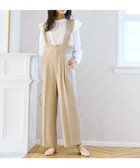 【フェルゥ/Feroux】の【洗える】スカラップデザイン・サスペンダー付きパンツ 人気、トレンドファッション・服の通販 founy(ファニー) ファッション Fashion レディースファッション Fashion for Women インナー Innerwear サスペンダー Suspenders, Braces サロペット Overalls, Salopette ジャケット Jacket, Outerwear スカラップ Scallop, Scalloped Edge トレンド Trend, Trending Now ベーシック Basic, Essential ワイド Wide, Wide Fit 夏 Summer 春 Spring S/S・春夏 SS, Spring/Summer, Warm Season 洗える Machine Washable thumbnail ベージュ系|ID: prp329100004589677 ipo3291000000036260863