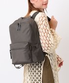 【エースバッグズアンドラゲッジ/ACE BAGS & LUGGAGE】のW .Day/Night ハウン スリムリュック A4サイズ 13.3インチPC収納 15572 ダブルアンドデイナイト チャコール|ID: prp329100004589681 ipo3291000000032563457
