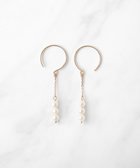 【トッカ/TOCCA】の【WEB限定】FRILL PEARL SWING PIERCED EARRINGS K10ゴールド 淡水パールピアス ピンクゴールド系|ID: prp329100004589691 ipo3291000000032563579