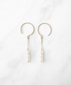 【トッカ/TOCCA】の【WEB限定】FRILL PEARL SWING PIERCED EARRINGS K10ゴールド 淡水パールピアス イエローゴールド系|ID: prp329100004589691 ipo3291000000032563580