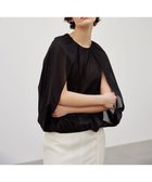 【ベイジ,/BEIGE,】の【洗える・Oggi 9月号掲載】BAC / バルーンシルエットブラウス Black|ID: prp329100004589693 ipo3291000000032639416