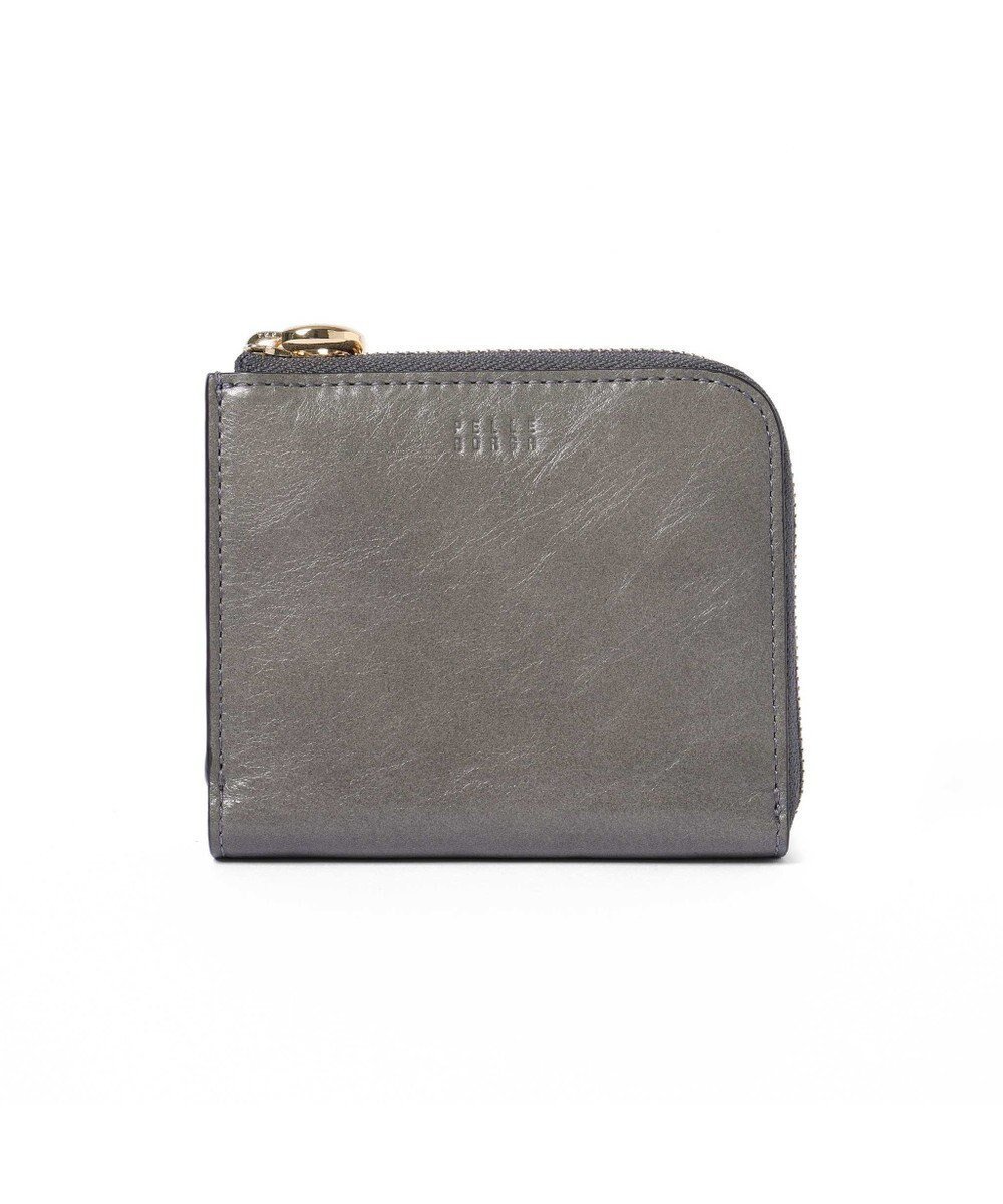 【ペレボルサ/PELLE BORSA】のL字ファスナーミニ財布 Minato ミナト 3502 インテリア・キッズ・メンズ・レディースファッション・服の通販 founy(ファニー) 　ファッション　Fashion　レディースファッション　Ladies' Fashion Online　財布　Wallets　コンパクト　Compact　シンプル　Simple　スマート　Smart　財布　Wallet　トレンド　Trend　ボックス　Box　ポケット　Pocket　おすすめ　Recommend　グレー|ID: prp329100004589695 ipo3291000000032563662