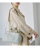 【トプカピ/TOPKAPI】の【Breath TOPKAPI】防水ナイロン レザーコンビ ミニトート ショルダーバッグ ミントグリーン|ID: prp329100004589701 ipo3291000000032563760