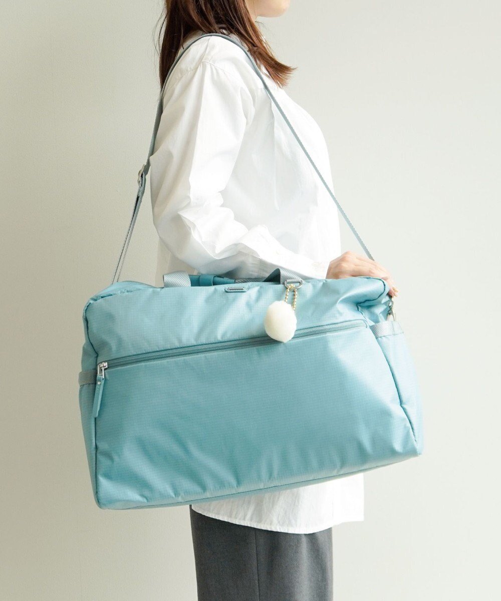【エースバッグズアンドラゲッジ/ACE BAGS & LUGGAGE】のKanana project COLLECTION VYG ルフレ ボストンバッグ 68347 カナナプロジェクト コレクション インテリア・キッズ・メンズ・レディースファッション・服の通販 founy(ファニー) 　ファッション　Fashion　レディースファッション　Fashion for Women　コレクション　Collection, Seasonal Line　傘　Umbrella, Parasol　軽量　Lightweight, Ultra Light　ショルダー　Shoulder, Shoulder Strap　シンプル　Simple, Minimal　セットアップ　Set-Up, Coordinated Outfit　トラベル　Travel, Travel Gear　トレンド　Trend, Trending Now　ボストンバッグ　Boston Bag, Retro Bag　ポケット　Pocket, Pocket Detail　旅行　Travel　スーツケース キャリーケース　Suitcase / Carry Case　エレガント 上品　Elegant　アクアブルー|ID: prp329100004589708 ipo3291000000032563860