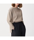 【アンクレイヴ/uncrave】のプリーツリブ ドルマンスリーブトップス 人気、トレンドファッション・服の通販 founy(ファニー) ファッション Fashion レディースファッション Fashion for Women トップス・カットソー Cut & Sew Tops シャツ・ブラウス・オフィスカジュアル Elegant Blouses & Button-Ups ロングTシャツ・Tシャツ Longline T-Shirts & Tees カットソー・ベーシックTシャツ Cut-and-Sewn Tops / Stretch Tees & Basics 春 Spring カットソー Cut and Sewn Top カリフォルニア California, Cali Style スリット Slit, Slit Detail テレコ Ribbed, Rib Stitch ドレープ Drape, Draping Fabric フォルム Silhouette, Form プリーツ Pleats, Pleated S/S・春夏 SS, Spring/Summer, Warm Season 夏 Summer thumbnail グレージュ|ID: prp329100004589723 ipo3291000000033712766