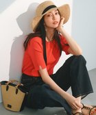 【23区/NIJYUSANKU】の【洗える】レーヨンポリエステルストレッチ 5分袖 ニット 人気、トレンドファッション・服の通販 founy(ファニー) ファッション Fashion レディースファッション Fashion for Women トップス・カットソー Cut & Sew Tops ニット Knit Tops & Sweaters オレンジ Orange 春 Spring 洗える Machine Washable ストレッチ Stretch, Stretchy Fabric スリット Slit, Slit Detail セーター Sweater, Knitwear ベーシック Basic, Essential ボーダー Border, Stripe ラウンド Round, Round Neck S/S・春夏 SS, Spring/Summer, Warm Season 夏 Summer 2024年 2024 2024春夏・S/S Spring/Summer 2024 SS24 エレガント 上品 Elegant thumbnail オレンジ系|ID: prp329100004589730 ipo3291000000033618161