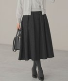 【組曲/KUMIKYOKU】の【WEB限定カラーあり】フラワーラメジャカード フレアスカート ブラック系|ID: prp329100004589731 ipo3291000000035636743